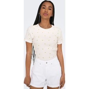 T-Shirt - O-hals - Korte Mouwen - Cropped Fit