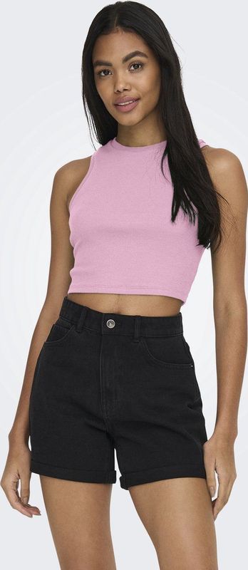 Only - ONLVILMA - Tanktop - Pink lady - Mouwloos - Slim fit