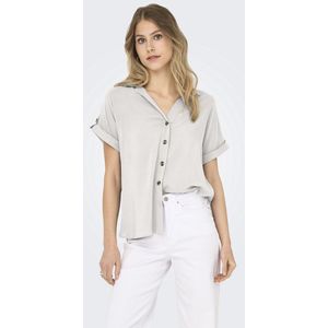 ONLY - ONLYASMIN SHIRT WVN NOOS - Blouse - Lichtblauw - Viscose