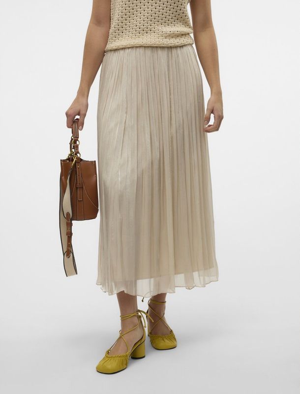 VERO MODA - Vmvips - Enkelrok - Pumice Stone - 1 Stuk