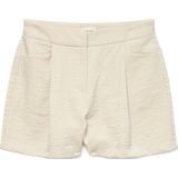 Vero Moda - VMLIANA MW Shiny Shorts - Korte Broek - Shiny - Zwart - Polyester