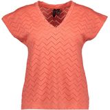 Vero Moda - Thas Shirt - Koraalrood - T-shirt