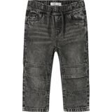 Name It - Nmmryan Jog Jeans - Medium Grey Denim - Peutertjes - Normale Pasvorm
