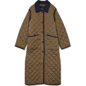 Vmemily - Jas - Lang - Gequilte Detail - Volledig Gevoerd - Polyester Vulling