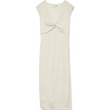 VERO MODA - Mouwloze Jurk - Midi - Gehaakt Ontwerp - Knoopdetail