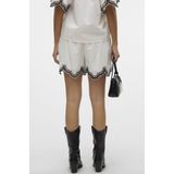 Vero Moda - VMDiana - Broek - Katoen - Color-Blocking - Gevoerde Zoom