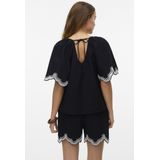 Vero Moda - Vmdiana T-shirt - Black - 100% Katoen
