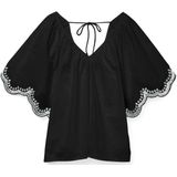 Vero Moda - Vmdiana T-shirt - Black - 100% Katoen