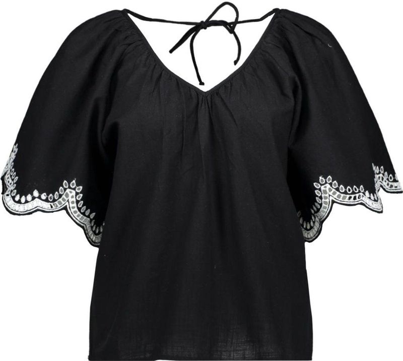 Vero Moda - Vmdiana T-shirt - Black - 100% Katoen