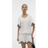VERO MODA - Vmdiana - Top - Sneeuwwitje - 2/4 V-hals - 1 stuk