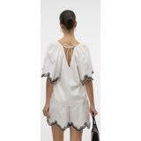VERO MODA - Vmdiana - Top - Sneeuwwitje - 2/4 V-hals - 1 stuk