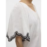 VERO MODA - Vmdiana - Top - Sneeuwwitje - 2/4 V-hals - 1 stuk