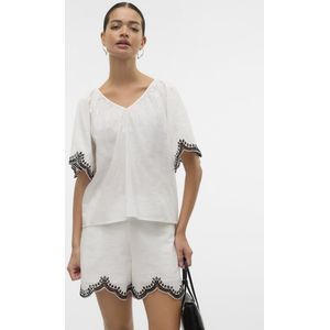 VERO MODA - Vmdiana - Top - Sneeuwwitje - 2/4 V-hals - 1 stuk
