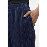 Vero Moda - Vmduvi hw wide pant - Lange Broek - Navy