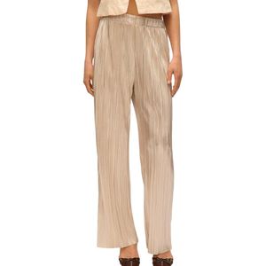 Vero Moda - Vmduvi hw wide pant - Lange Broek - Kit