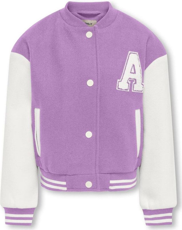 ONLY - Kogsilia Life Bomber - Jas - African Violet - Geweven Stoffen