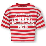 ONLY - KIDS ONLY T-shirt - Roze - Katoen - Losse Pasvorm