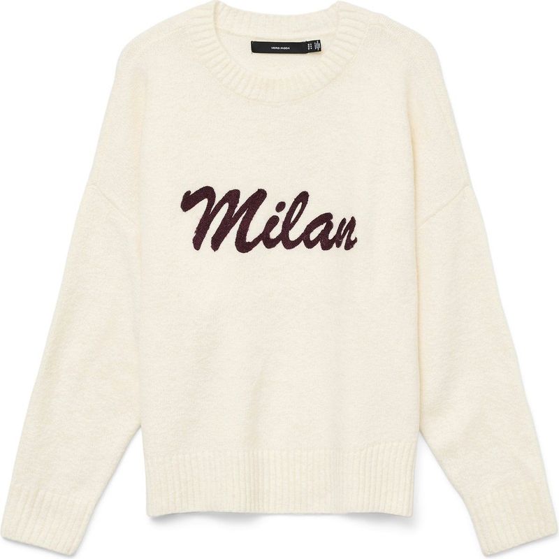 Vmboom - Gebreide Pullover - Regular Fit - Lange Mouwen - O-hals