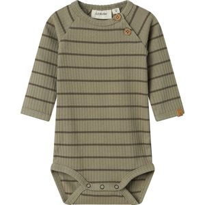 Romper - Lange Mouwen - Jersey - Knoopsluiting - Ronde Hals