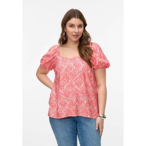 VERO MODA CURVE top roze