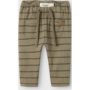 Pantalon - Blauw - Jersey - Regular-Fit - Verstelbare Taille