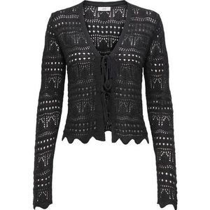 JDY - Vest - V-Hals - Lange Mouwen - Strikkoord Sluiting - Knit Fit