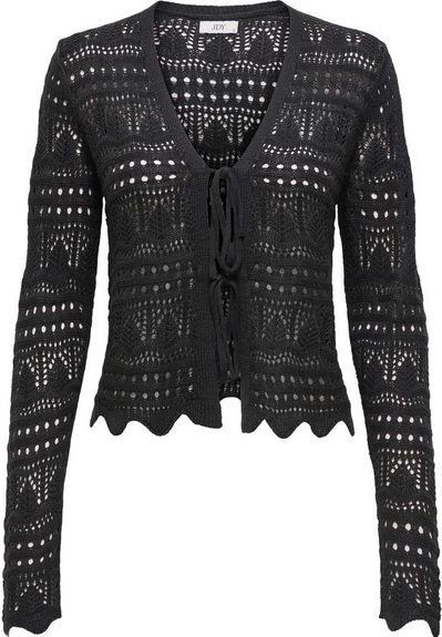 JDY - Vest - V-Hals - Lange Mouwen - Strikkoord Sluiting - Knit Fit