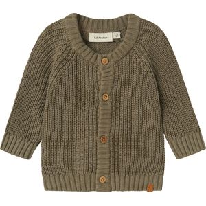 Name It - Emlen Lil Atelier - Cardigan - Gebreid Vest - 100% Biologisch Katoen