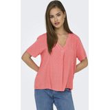 Jacqueline de Yong - Jdydiana Life SS Top - Koraal - Katoen