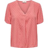 Jacqueline de Yong - Jdydiana Life SS Top - Koraal - Katoen