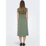 JDY - A-lijn Jurk - Mouwloos - V-hals - Polyester - Zwart