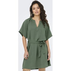 JDY - JDYDIVYA LIFE - Jurk - Mini - V-Hals - Korte Mouwen