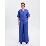 Stoffen Broek - Lyra - Kleur - Mix van Lyocell en Linnen