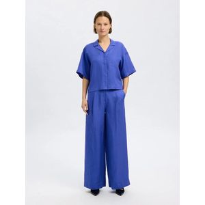 Stoffen Broek - Lyra - Kleur - Mix van Lyocell en Linnen