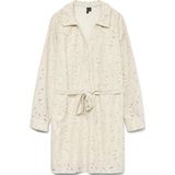 VERO MODA CURVE - Zomerjurk - Ecru