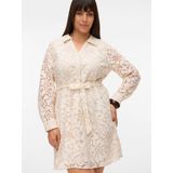 VERO MODA CURVE - Zomerjurk - Ecru