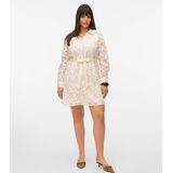 VERO MODA CURVE - Zomerjurk - Ecru