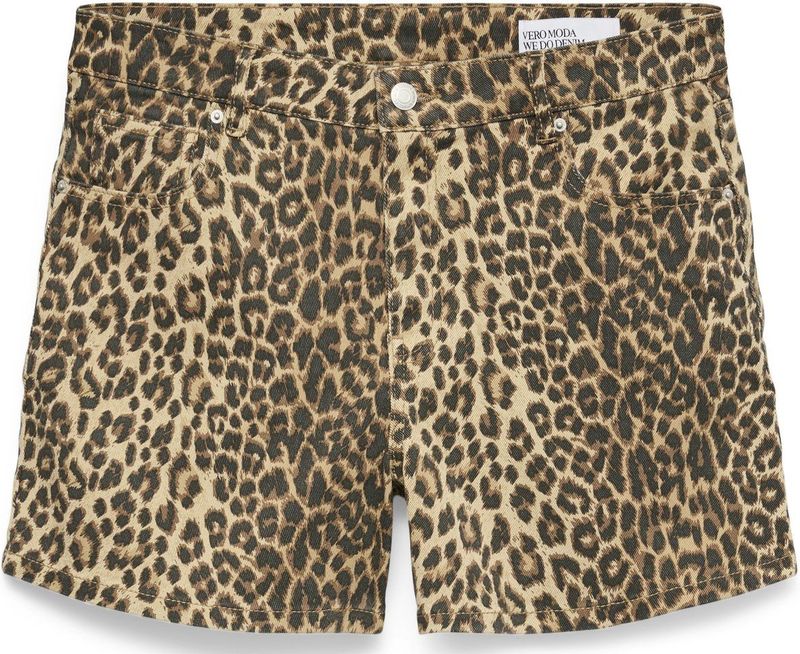 Denim Shorts - Blauw - Katoen - Regular Fit