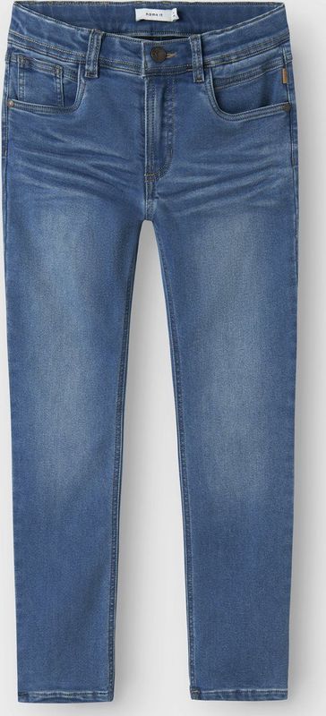 Jeans - Regular Fit - Denim - Met Fleece Binnenkant - Voor Kinderen