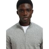 Selected Homme - Vest - Zacht Katoen - Halve Rits - Gebreid