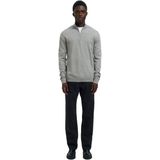 Selected Homme - Vest - Zacht Katoen - Halve Rits - Gebreid