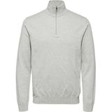Selected Homme - Vest - Zacht Katoen - Halve Rits - Gebreid