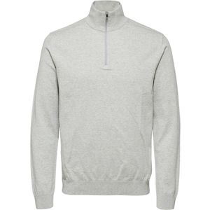 Selected Homme - Vest - Zacht Katoen - Halve Rits - Gebreid