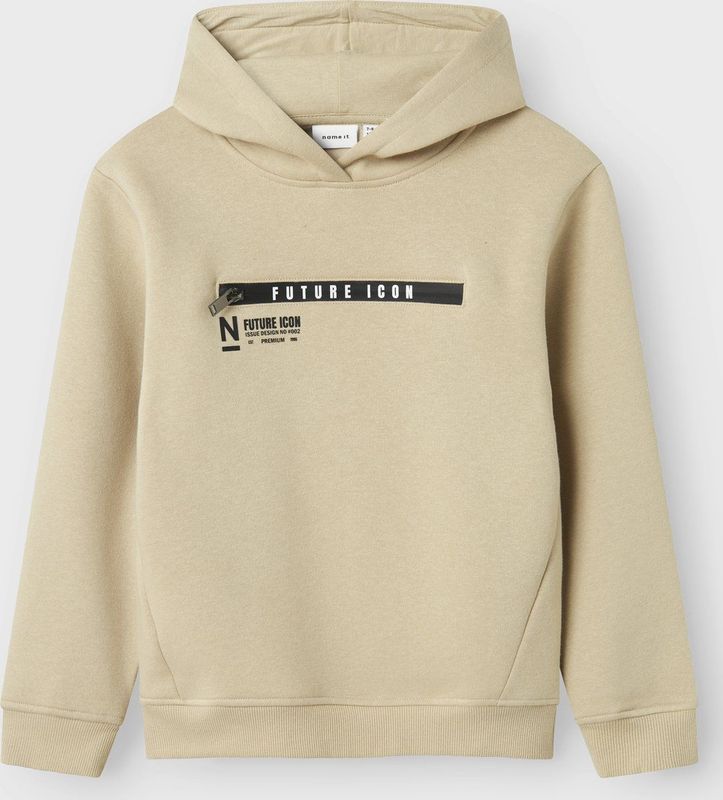 Sweatshirt - Regular Fit - Geborstelde Sweatstof - Lange Mouwen - Ronde Hals