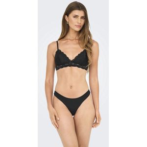 Only - ONLCHLOE - Panty 3-Pack - Zwart - 90% Polyester, 10% Elastaan