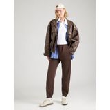 PIECES - PCCHILLI - Sportbroek - Bruin - High Waist Regular Fit