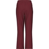 Pieces - Wide Leg Broek - Tawny Port - 50% Katoen 50% Gerecycled Polyester