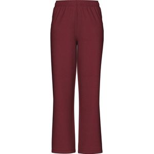 Pieces - Wide Leg Broek - Tawny Port - 50% Katoen 50% Gerecycled Polyester