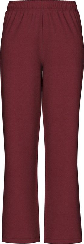 Pieces - Wide Leg Broek - Tawny Port - 50% Katoen 50% Gerecycled Polyester
