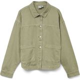 Vmjamie - Denim Jas - Shacket - Blauw - Katoen